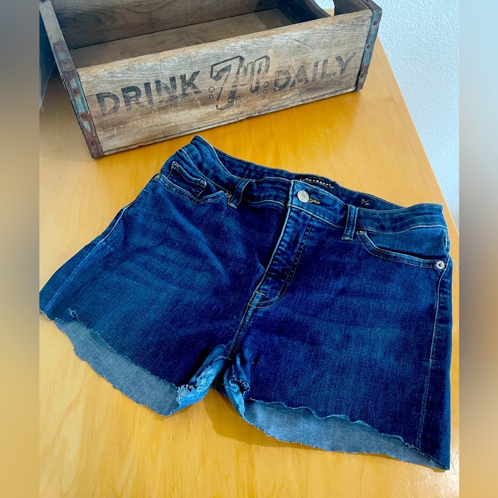 Dark Jeans cutoff Shorts